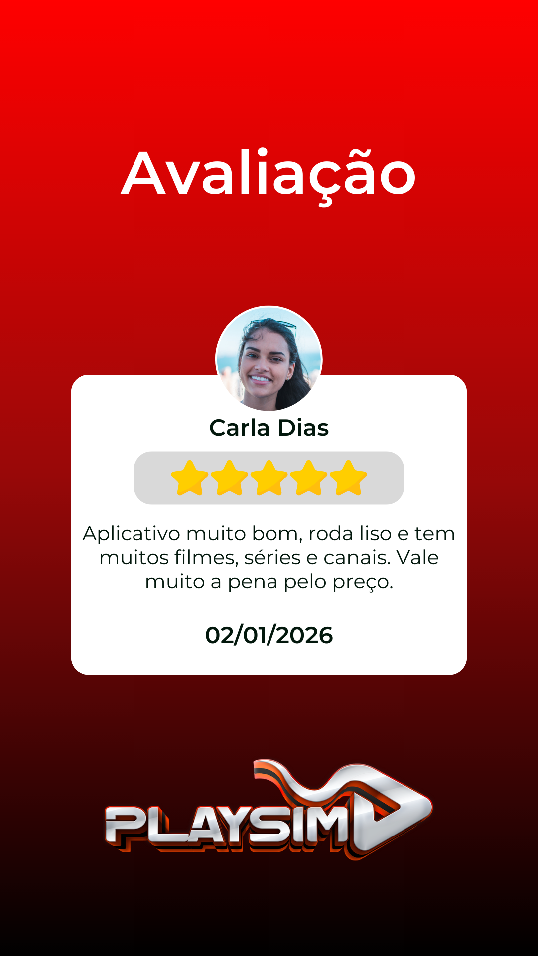 Aplicativo muito bom, roda liso e tem muitos filmes, séries e canais. Vale muito a pena pelo preço.